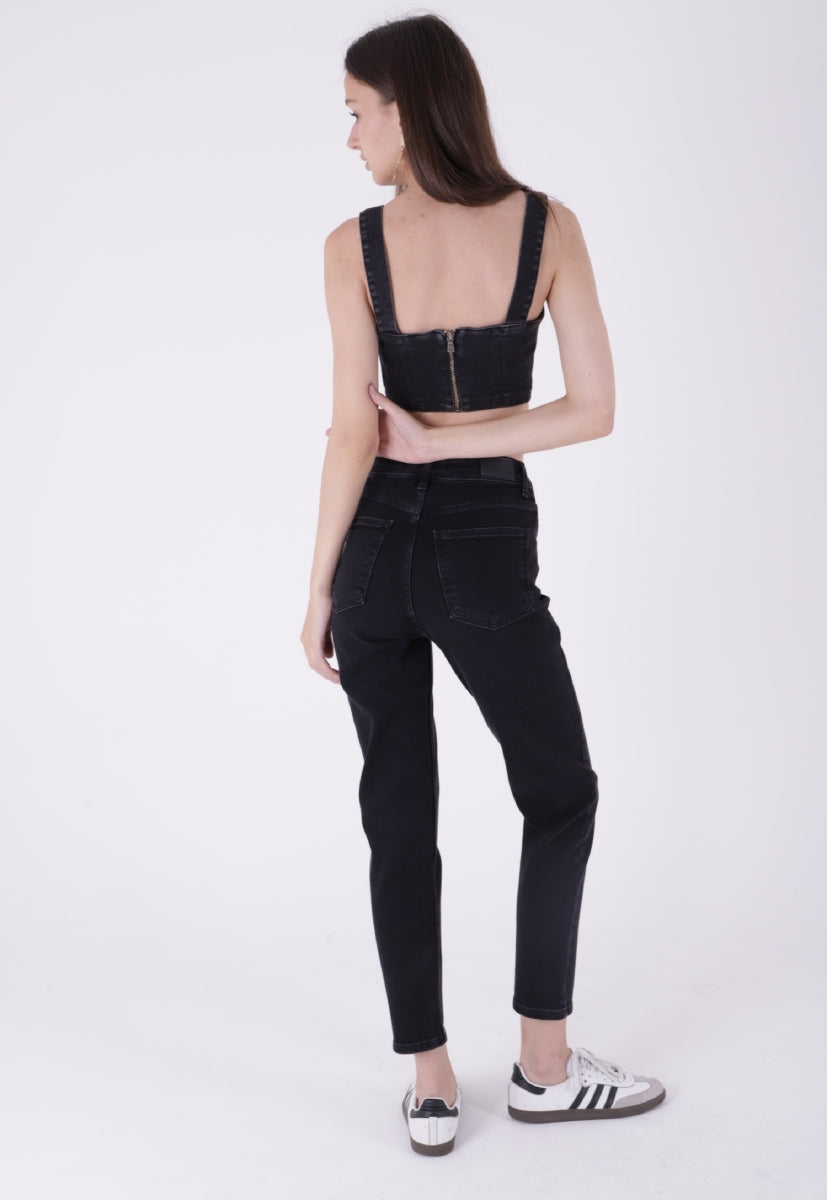 Comfort Slim Kot Pantolon - Düz Antrasit - (32-36) - 3