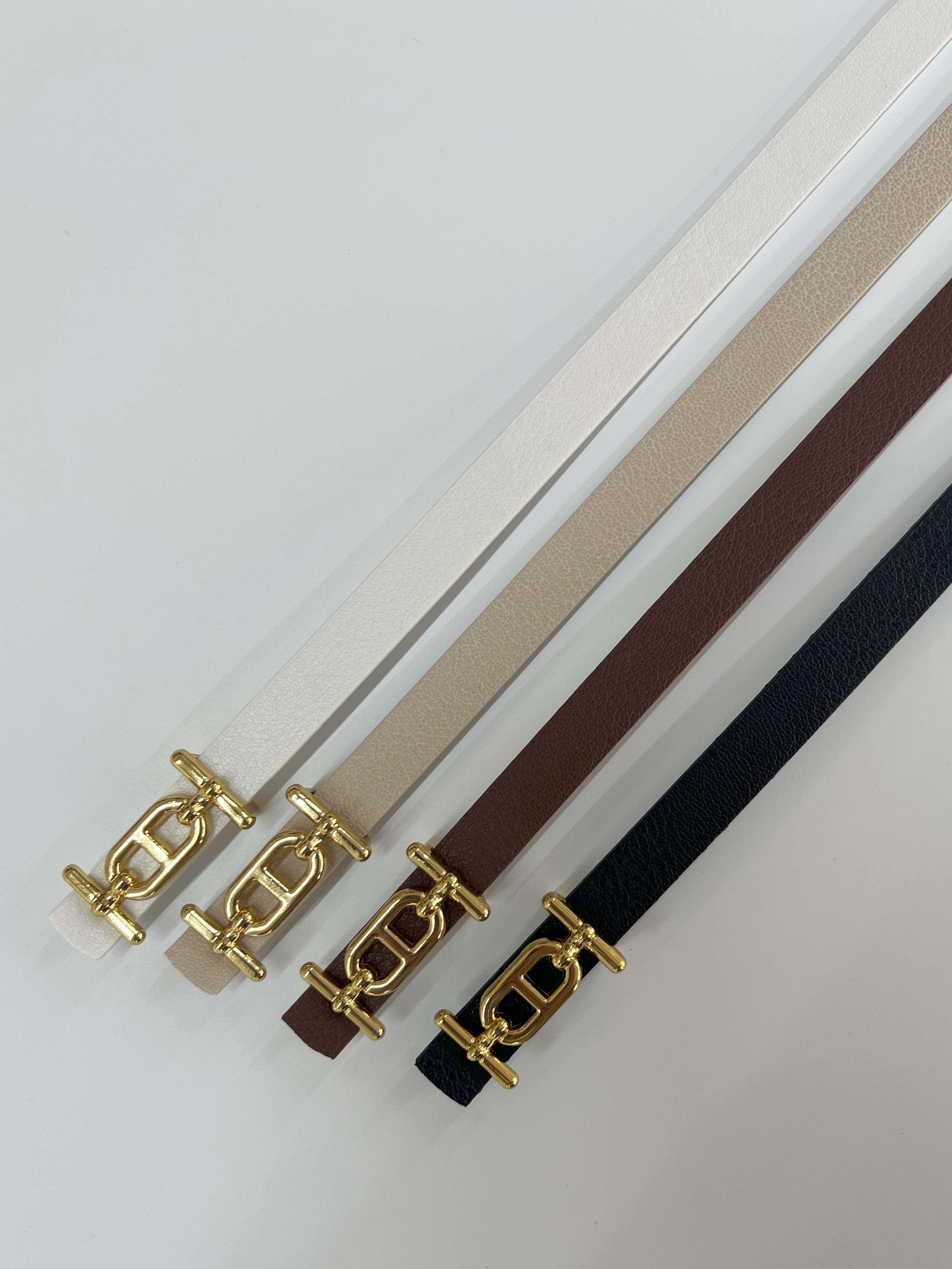 Gold Tokalı İnce Kemer