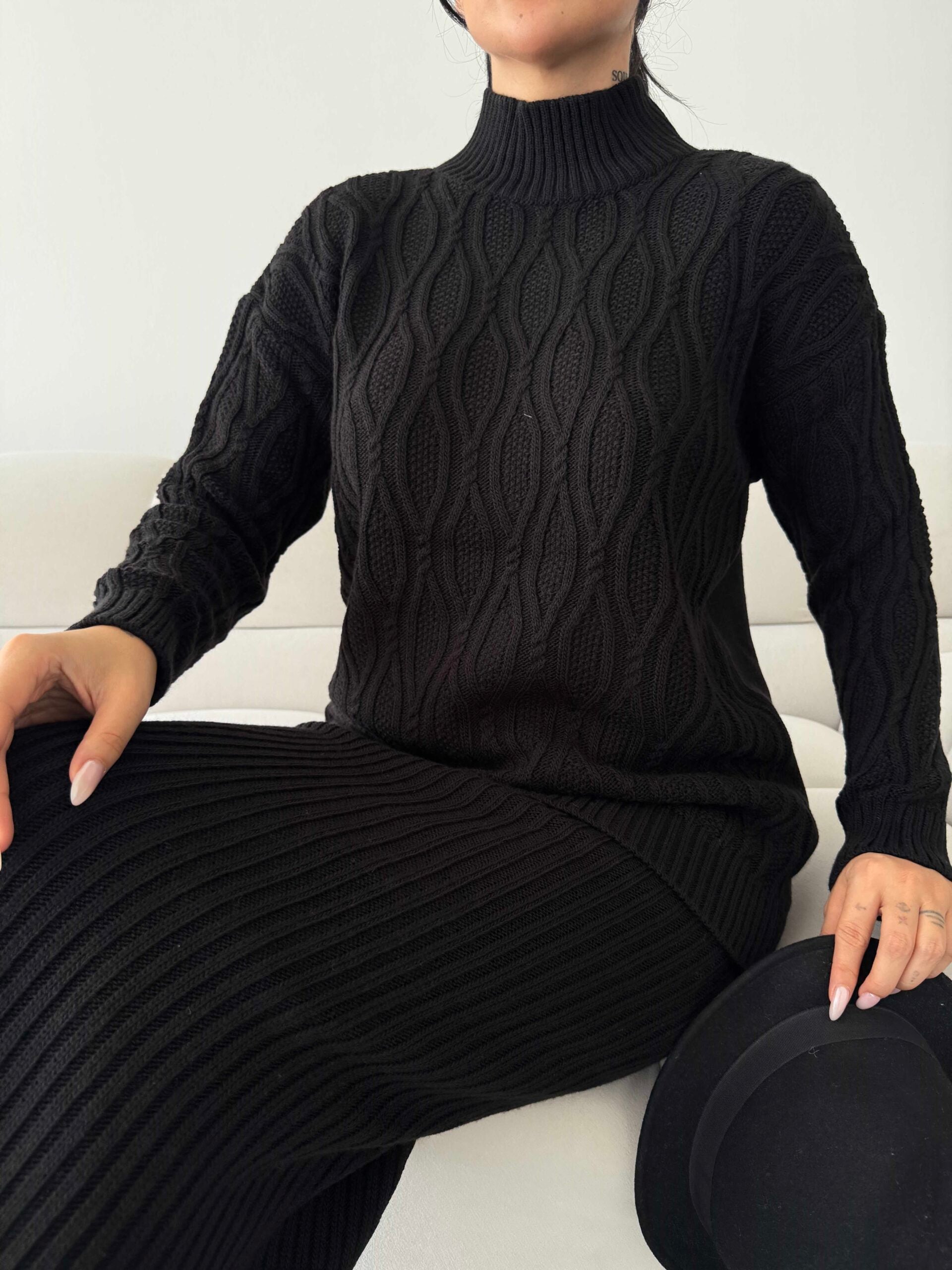 Etek Kazak Triko Takım 1557