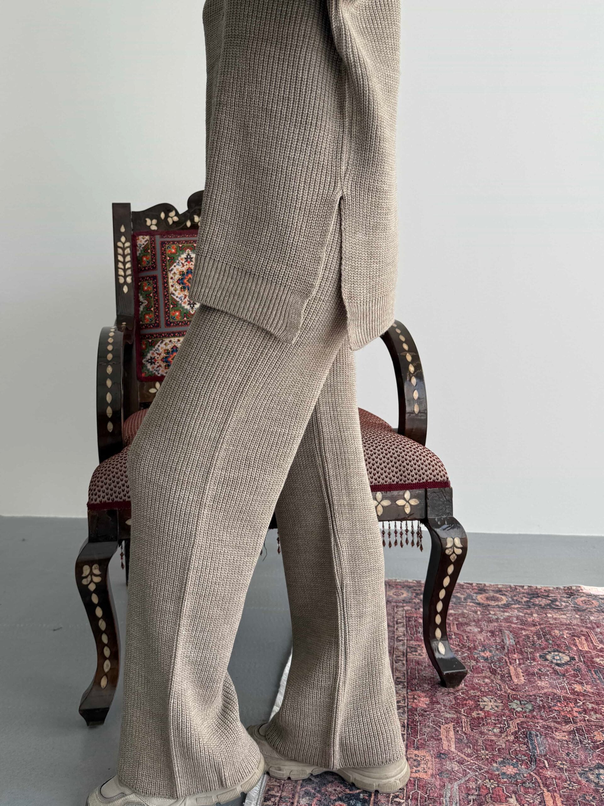 Fermuarlı Triko Takım 1556