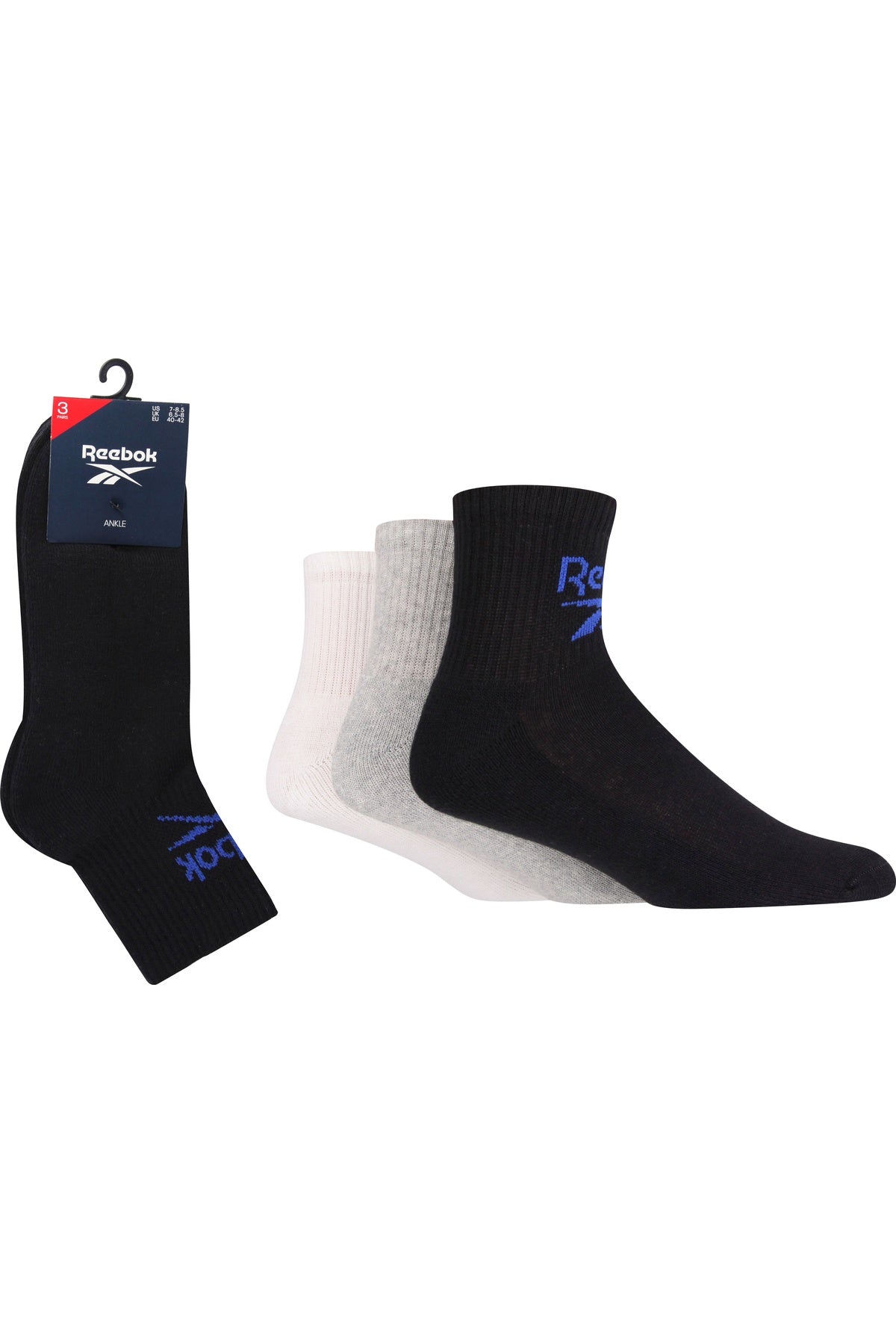 Reebok Bilek 3'lü Çorap