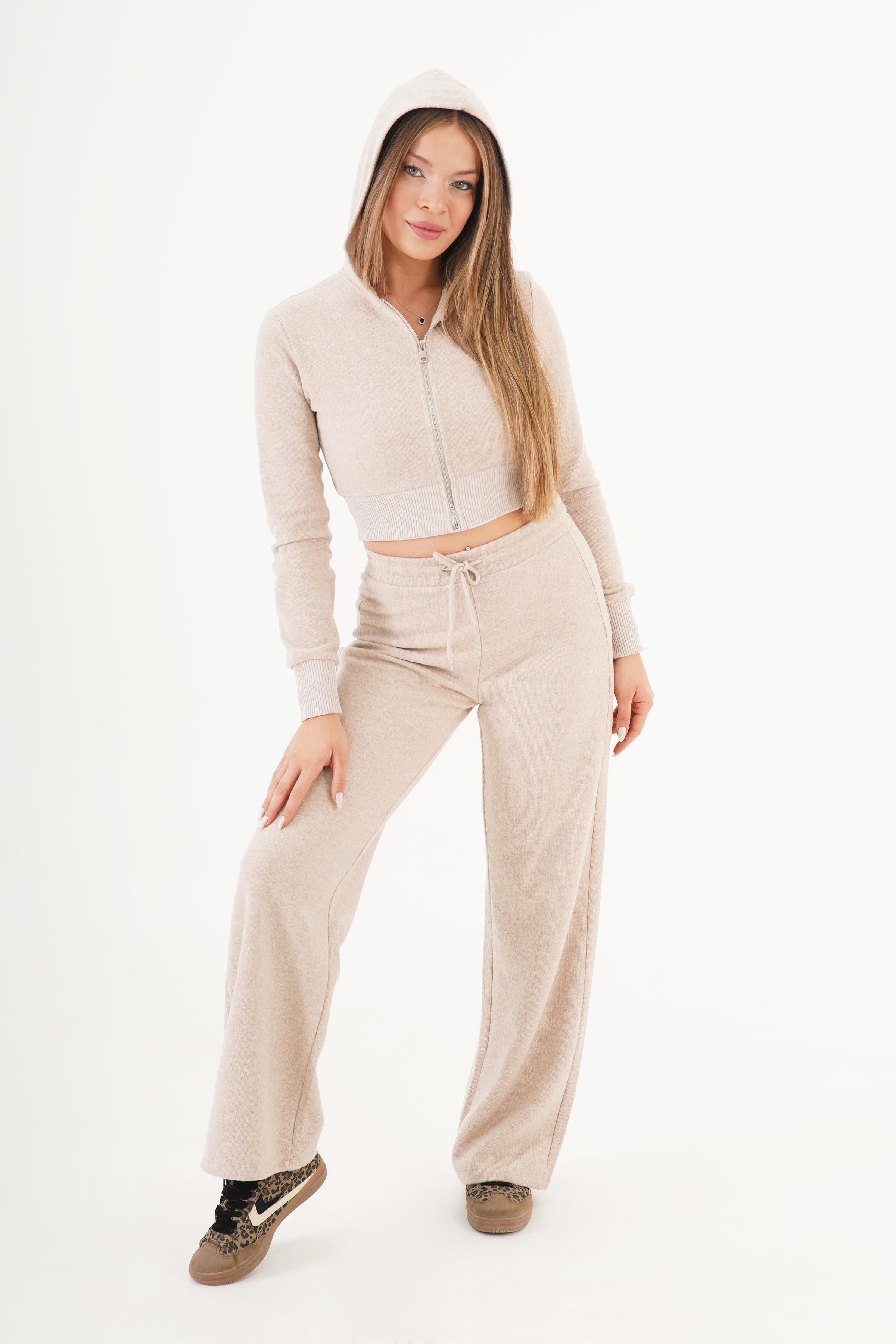 Selanik Fermuarlı Sweat Toptan Taş Takım