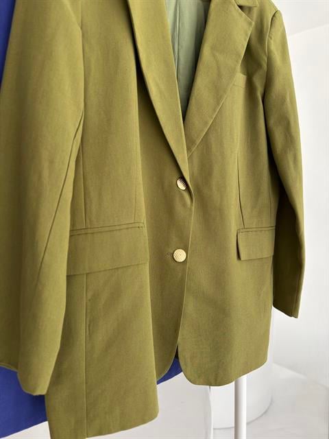 Agnes Blazer Keten Ceket 6105