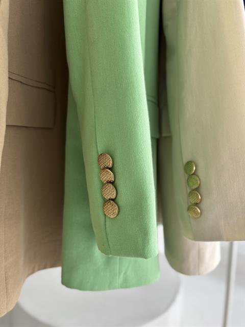Agnes Blazer Keten Ceket 6105