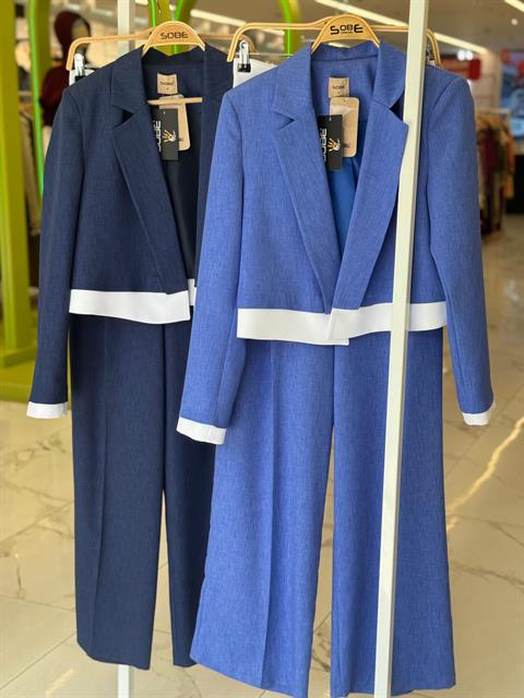 Audrey Crop Ceket Takım 10106