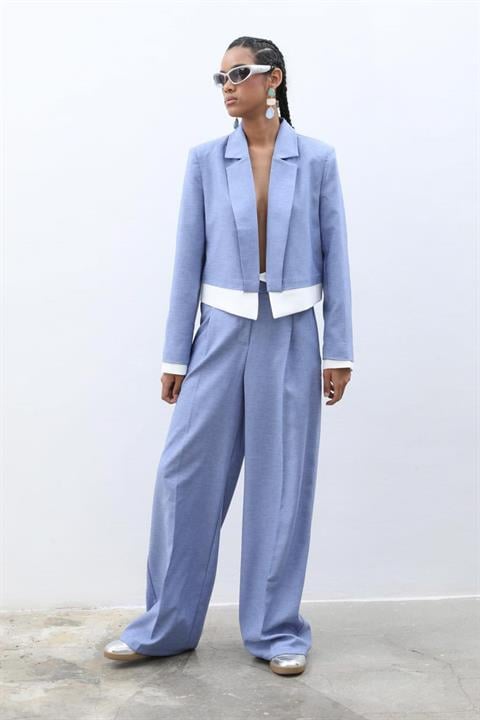 Audrey Crop Ceket Takım 9678-24