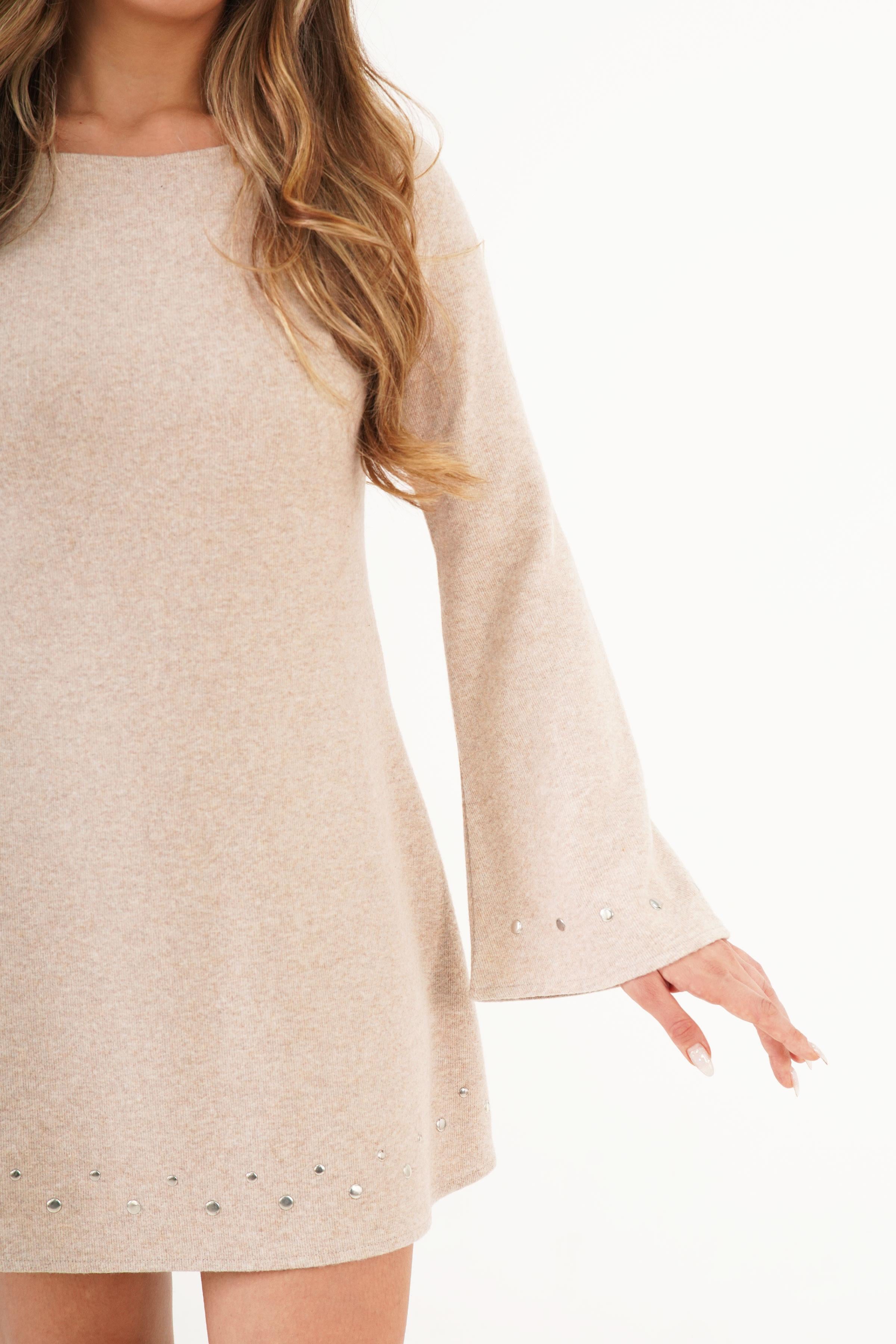 Selanik Örgü Taşlı Toptan Taş Elbise