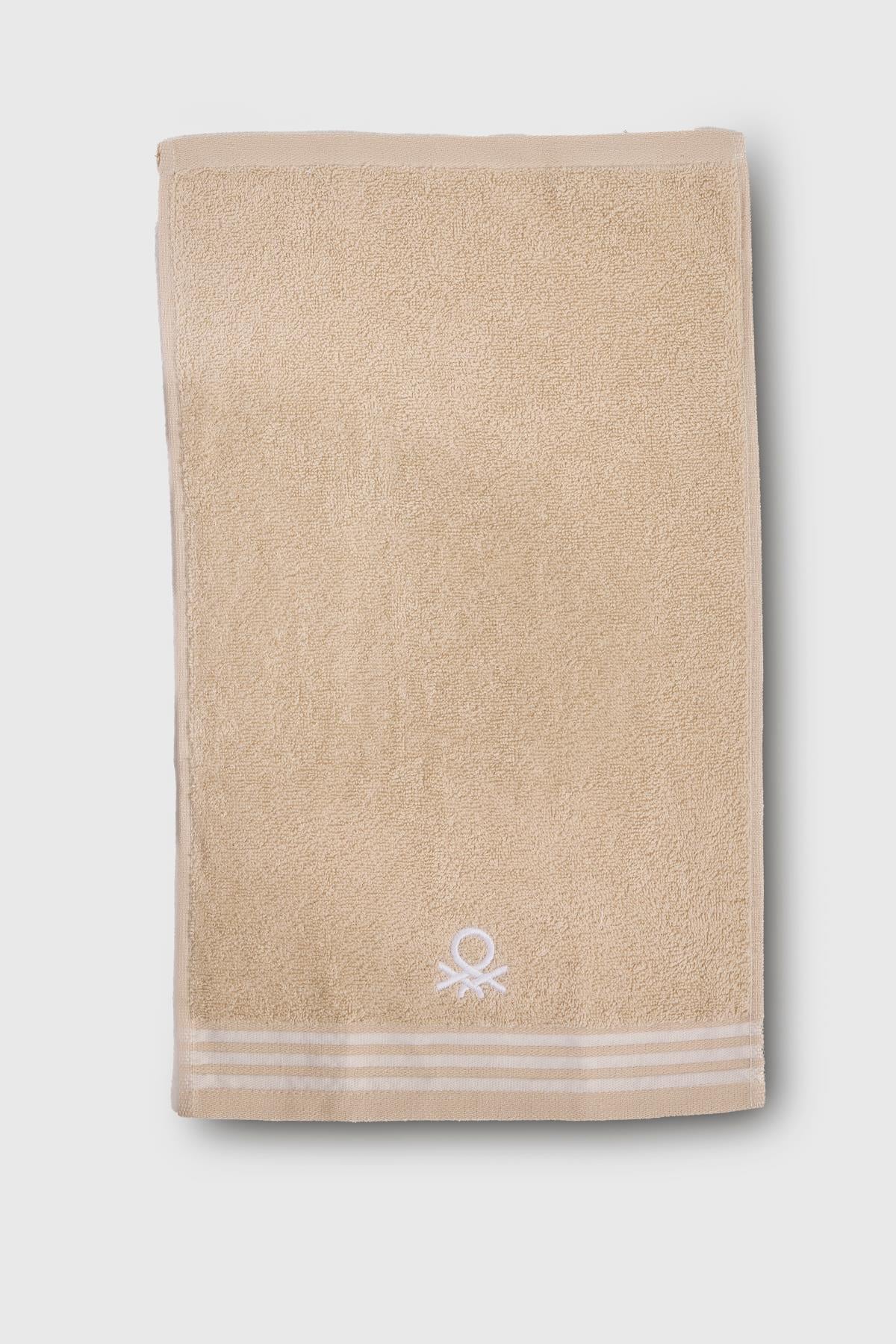 Be-0839-Bg %100 Pamuk Bej 50X90 Cm El Havlusu