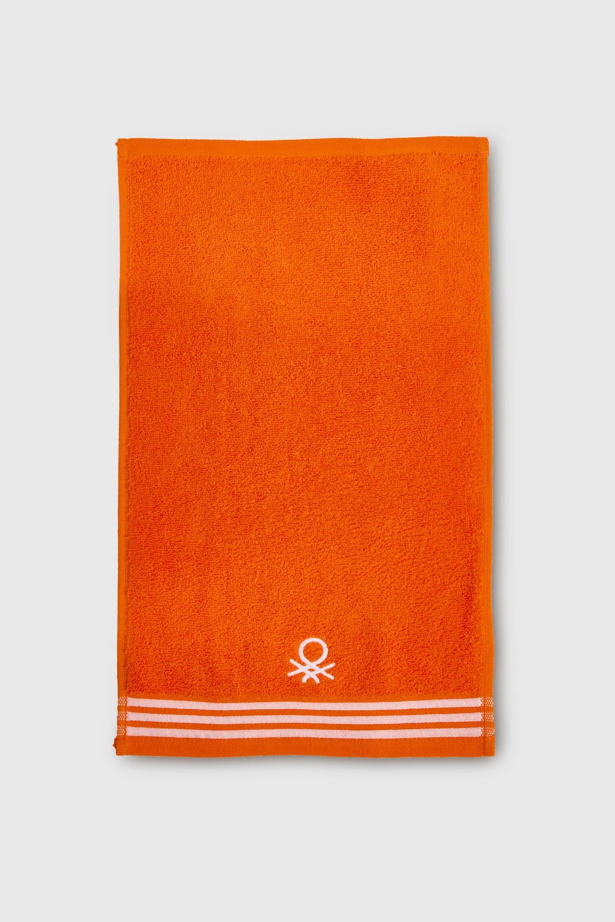 Be-0840-Or %100 Pamuk Turuncu 70X140 Cm Banyo Havlusu