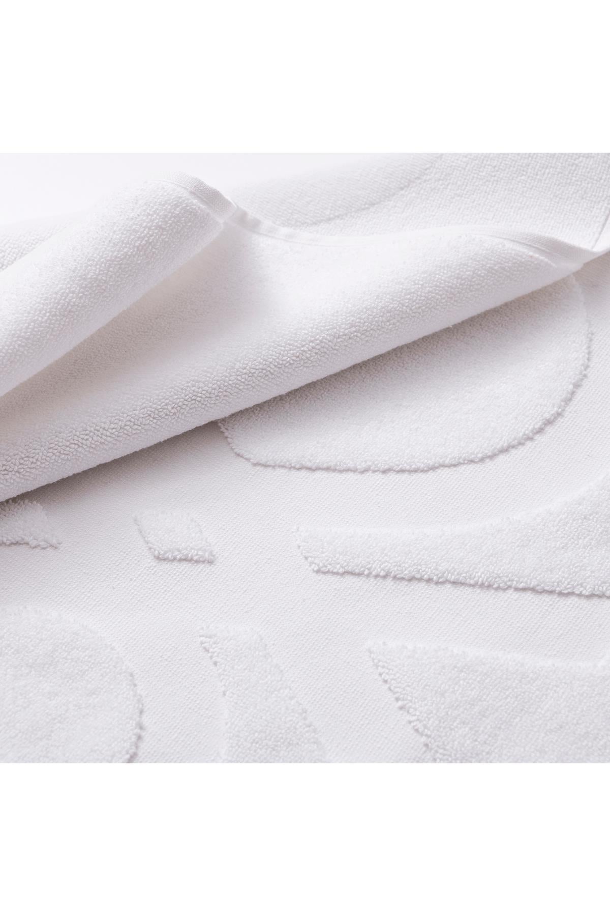 Be-1370-Wh %100 Pamuk Beyaz 50X80 Cm Banyo Paspas Havlu