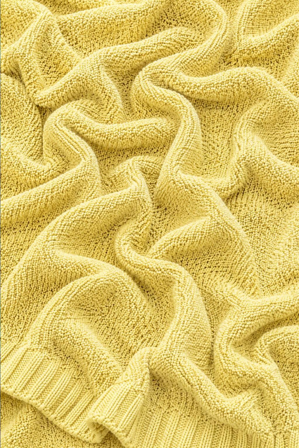Be-Var-01-Ye %100 Akrilik Sarı 130*170 Cm Battaniye