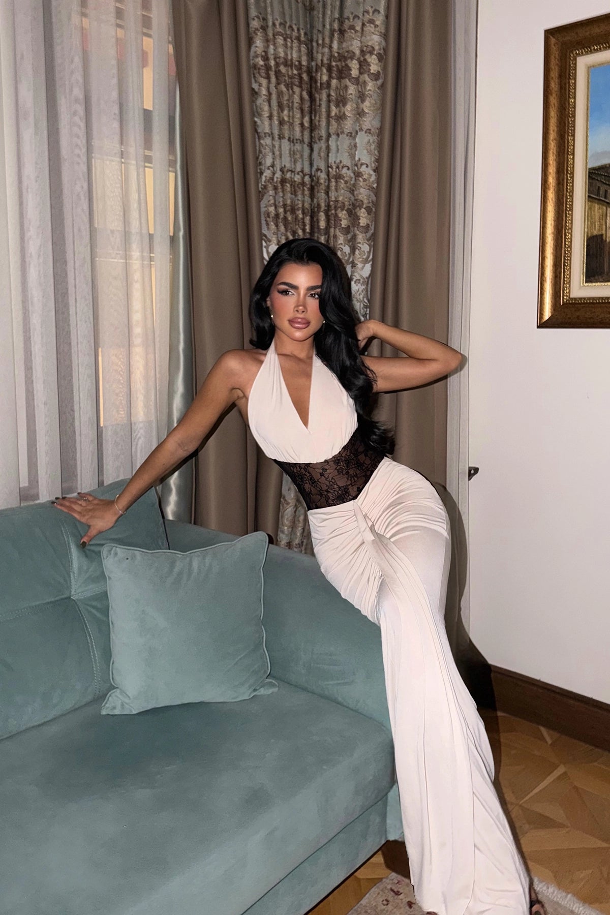 Nutty Dantel Detaylı Elbise