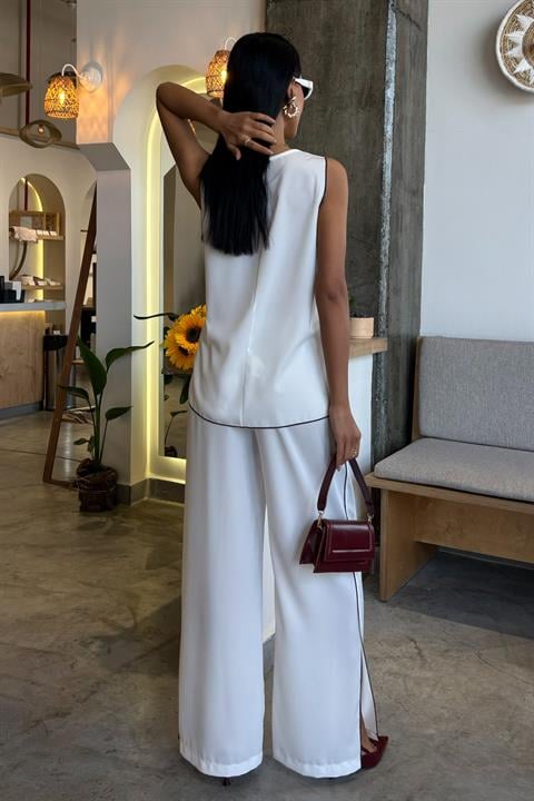 Biye ve Asimetrik Detaylı Salaş Takım 10132