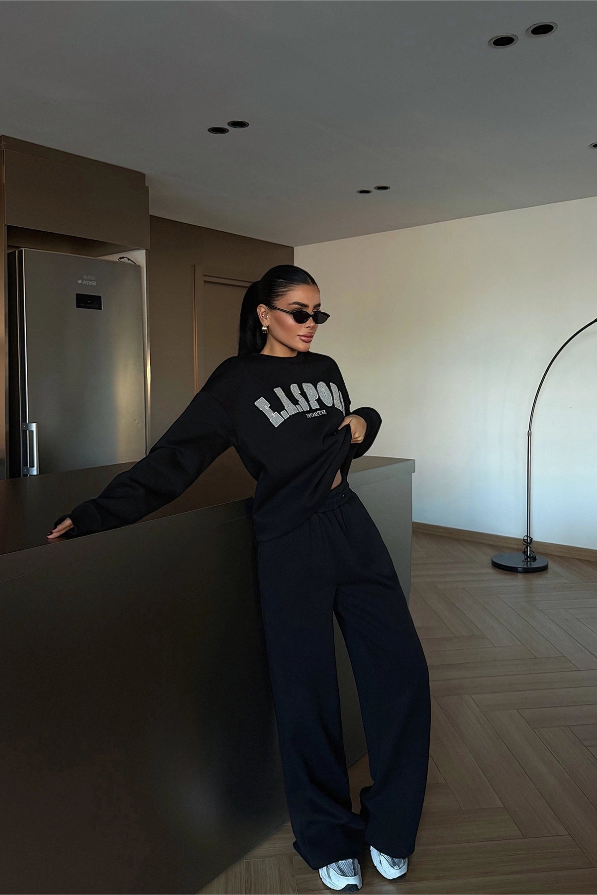 Siyah Easport Eşofman Takımı XS