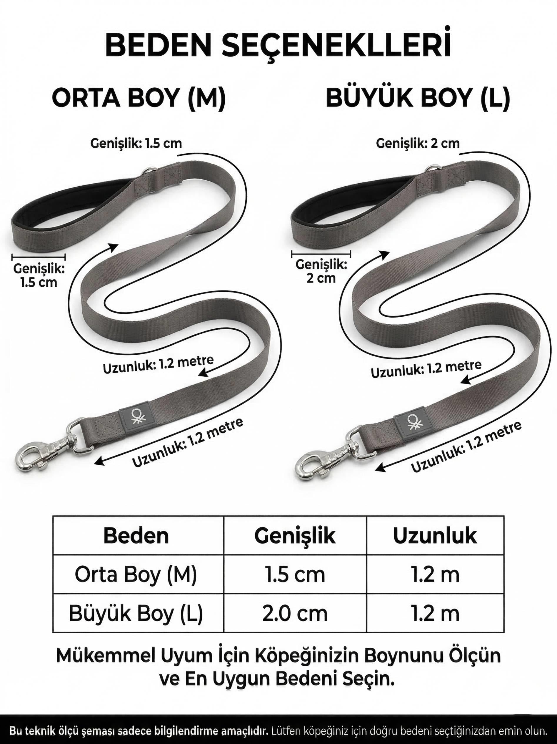 Bntmkt-0041-Ds-4 Sarı Köpek Sevk Kayışı 2X120Cm
