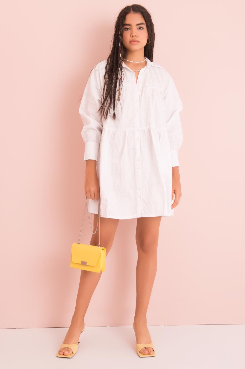 Oversized Shirt Dress