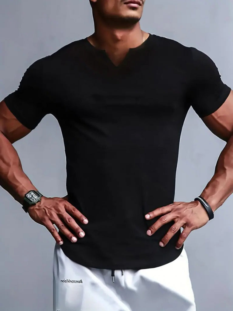 Erkek Kısa Kollu V Yaka Süprem T-shirt , 16990