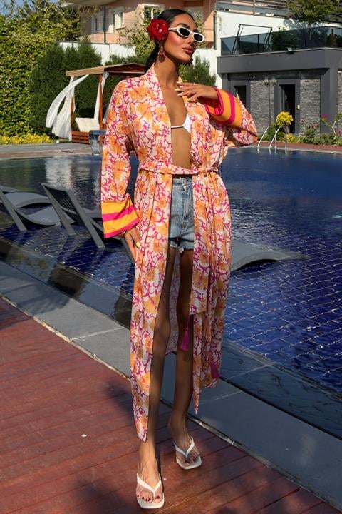 Camilla Keten Kimono 5157-08