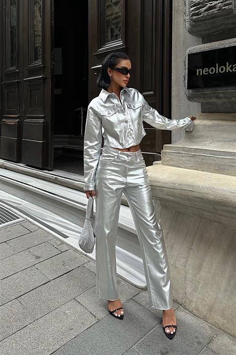 Christie Parlak Gabardin Takım 9914