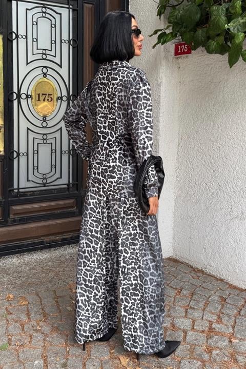 Cosy Animal Desen Kadife Takım 9918