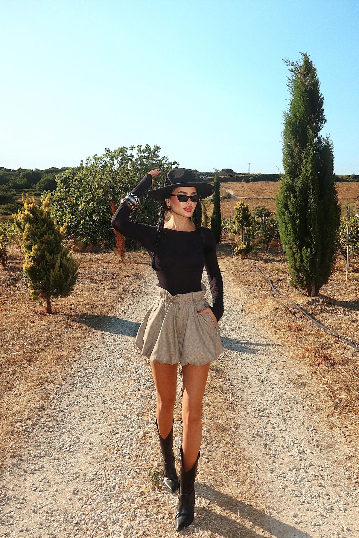 Cream Guizio Skort
