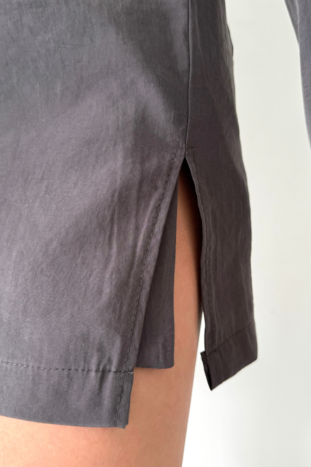 CROP CEKET - KISA ETEK TAKIM - Antrasit