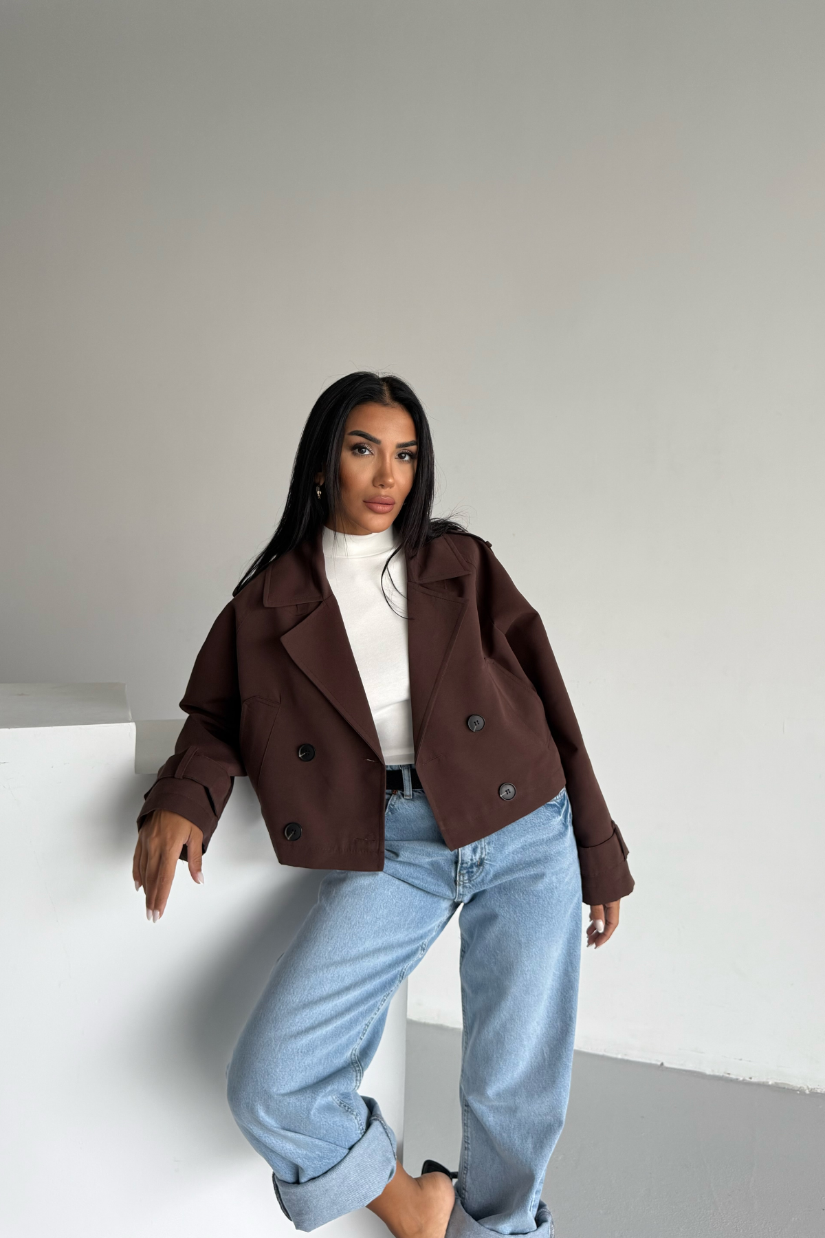 CROP TRENCH ASTARLI - Acı Kahve