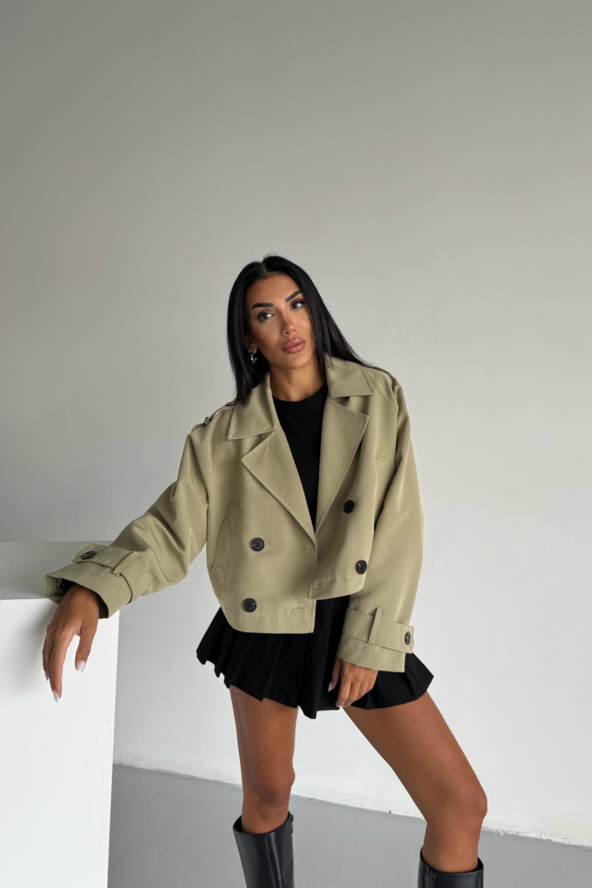 CROP TRENCH ASTARLI - Haki