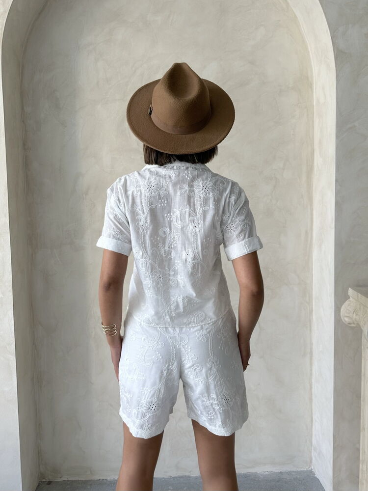 Nakışlı Vual Gömlek