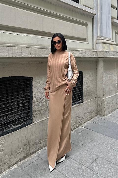 Darcy Etek Bluz Triko Takım 9969