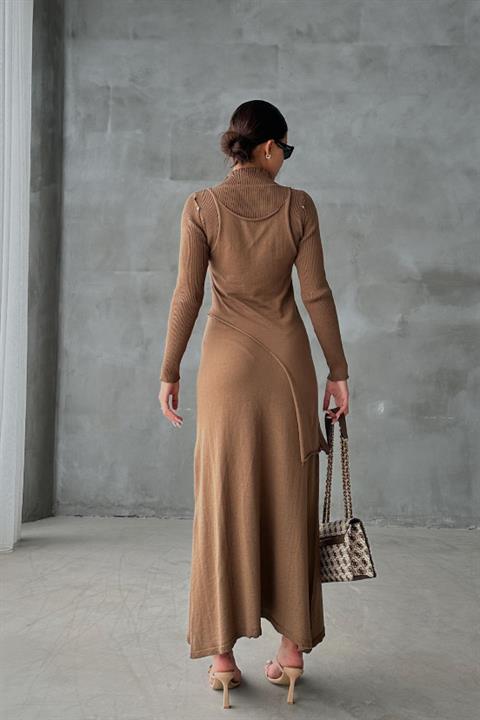 Dasha Düğme Detaylı Midi Takım 9475-23