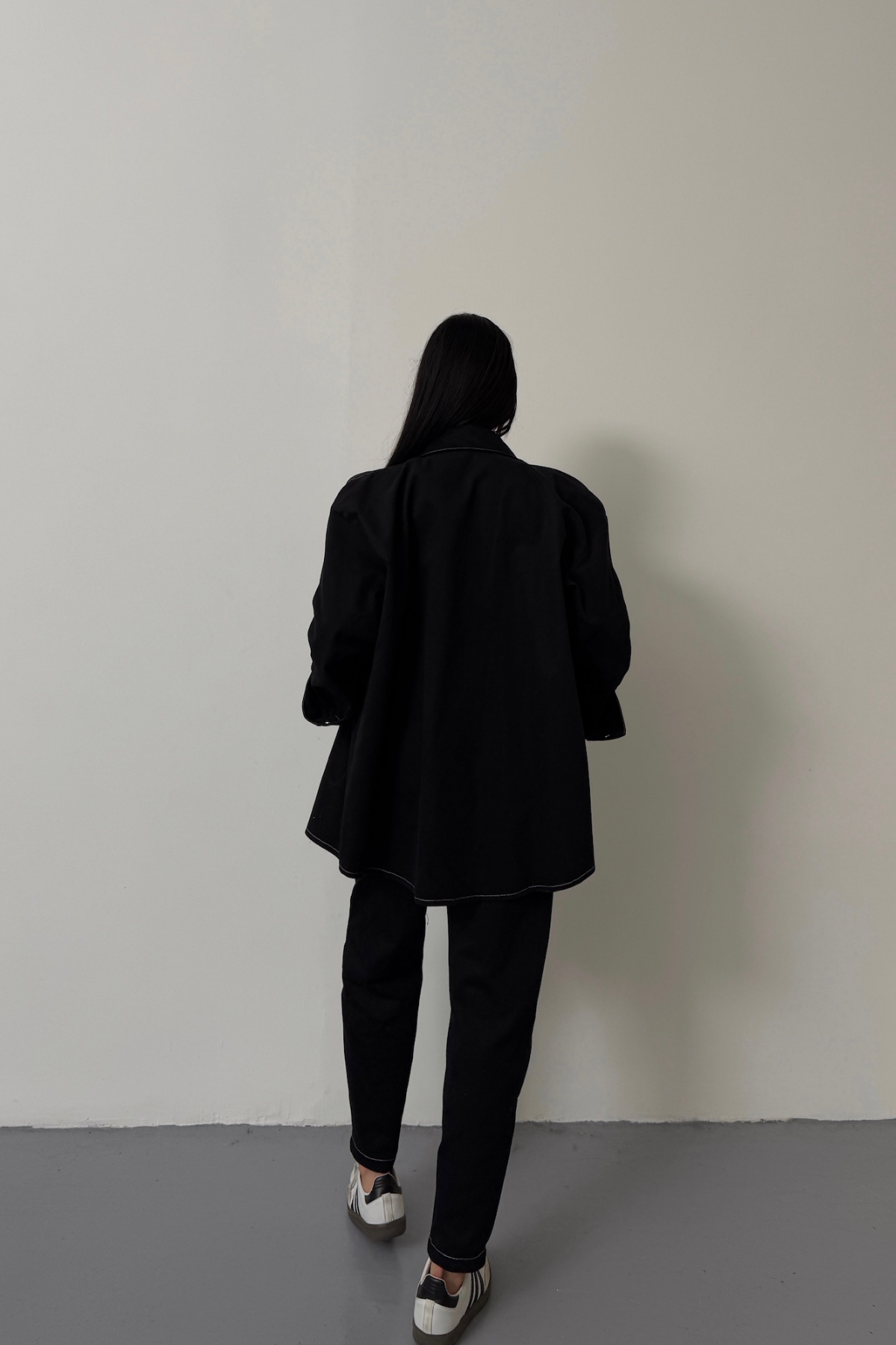 DENİM PUNTOLU GÖMLEK-PANTOLON TAKIM - Pembe