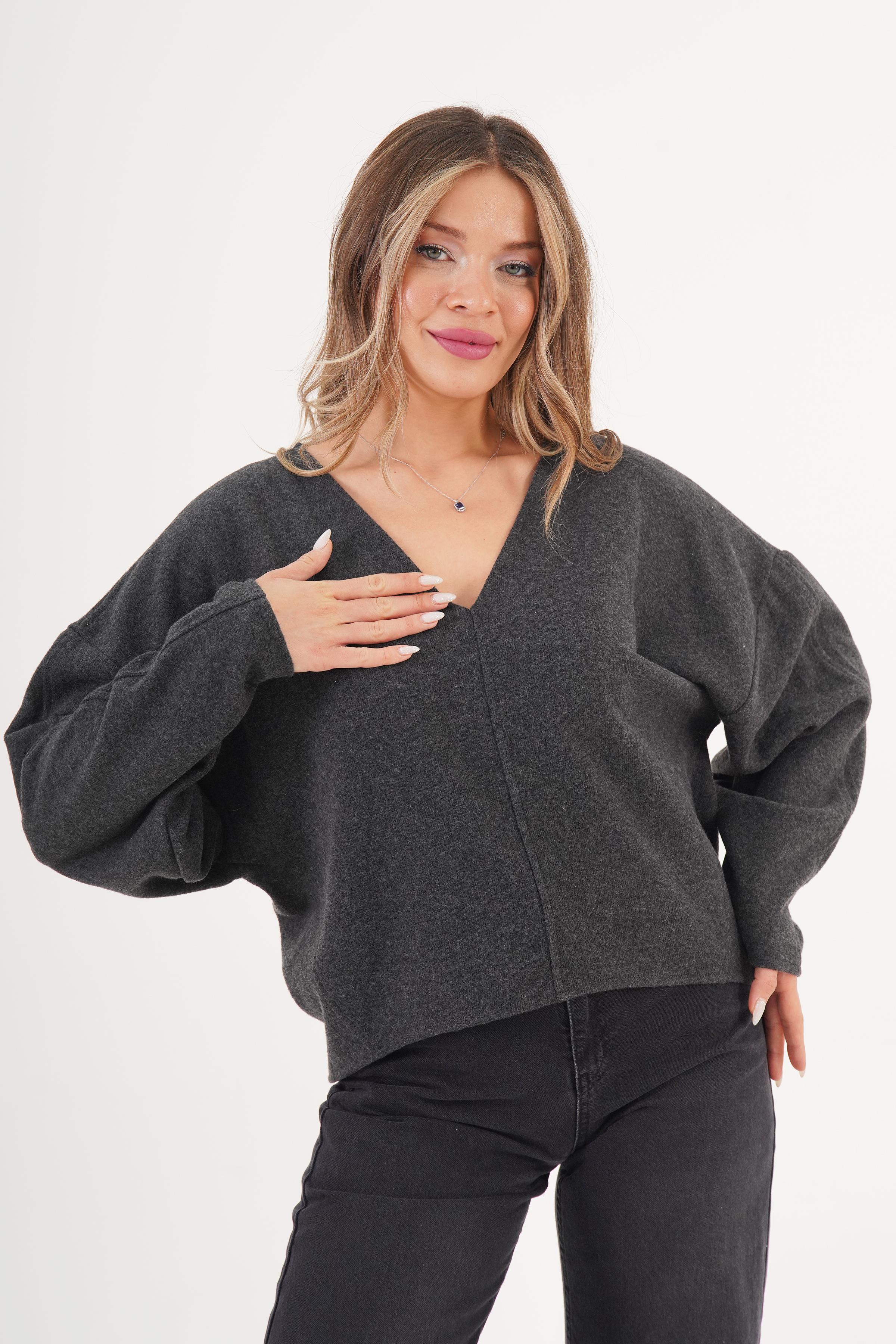 V Yaka Yarasa Model Trend Antrasit Bluz