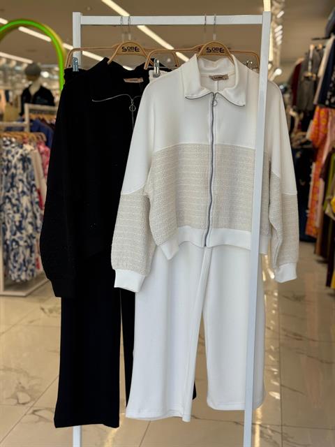 Dokuma Detaylı Modal Takım 10247