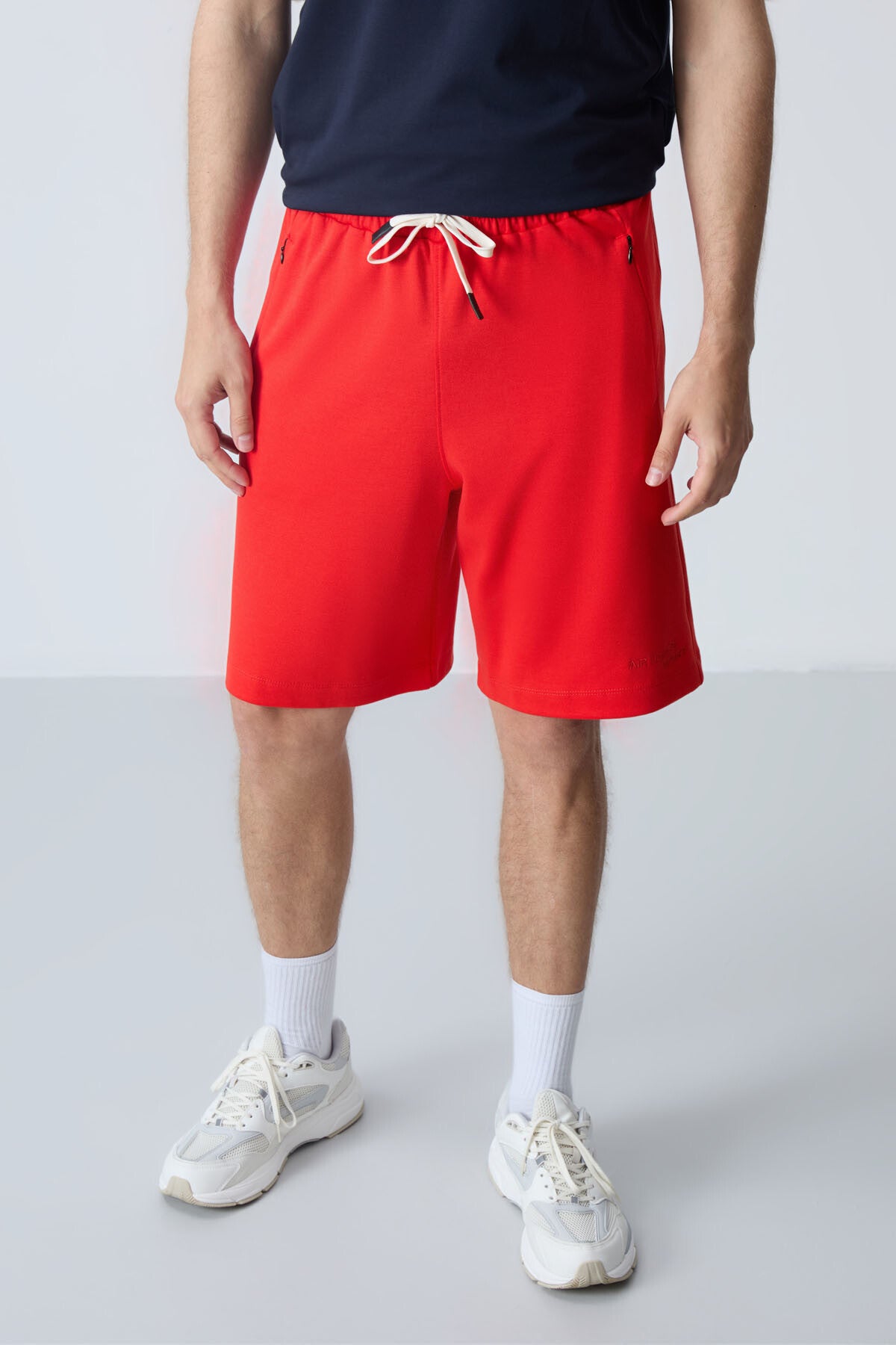 Fiesta Pamuklu Kalın Yumuşak Dokulu Standart  Fit Basic Erkek Şort  - 81276