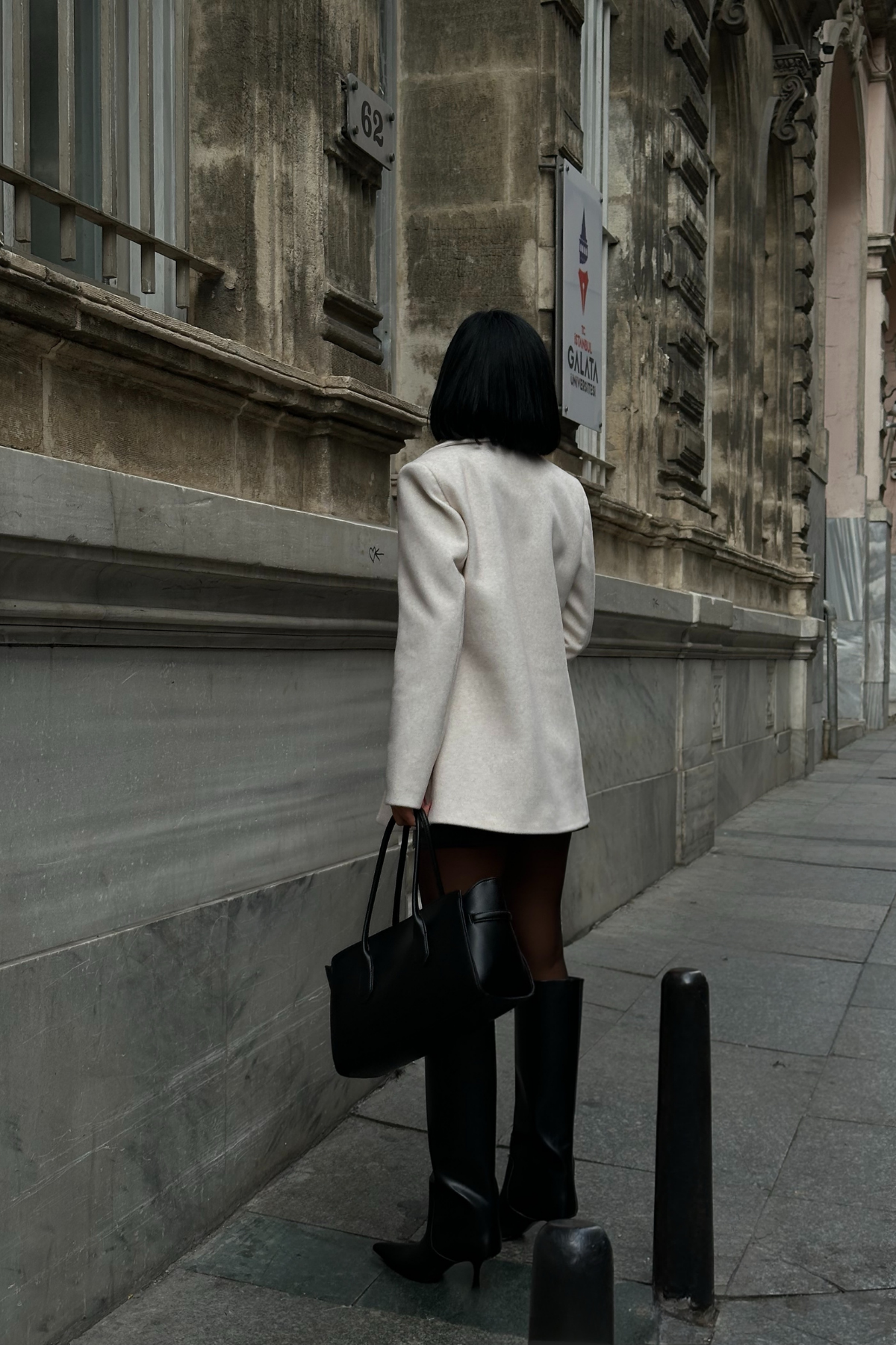 FOX KUMAŞ TEK DÜĞME BLAZER CEKET - Taş