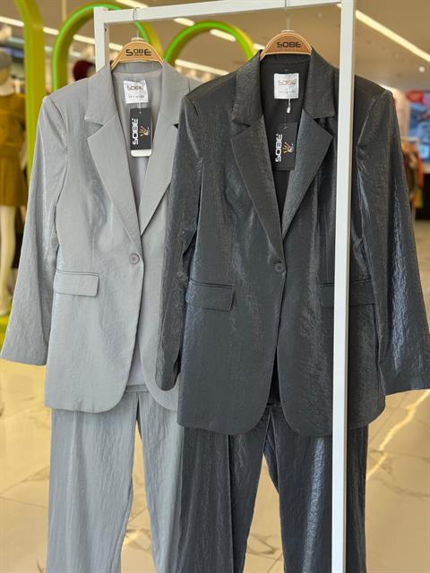 Gisella Parlak Saten Takım 9851