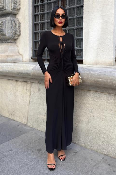 Gladys Uzun Sandy Elbise 2810