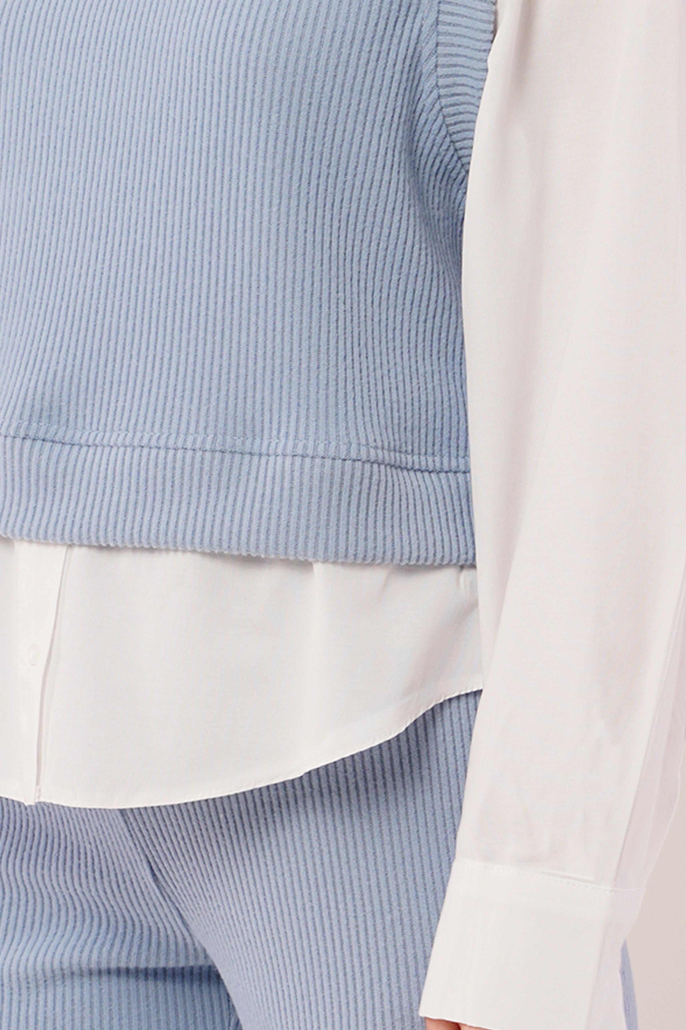 Gömlek Kol Flex Mavi Toptan İkili Takım