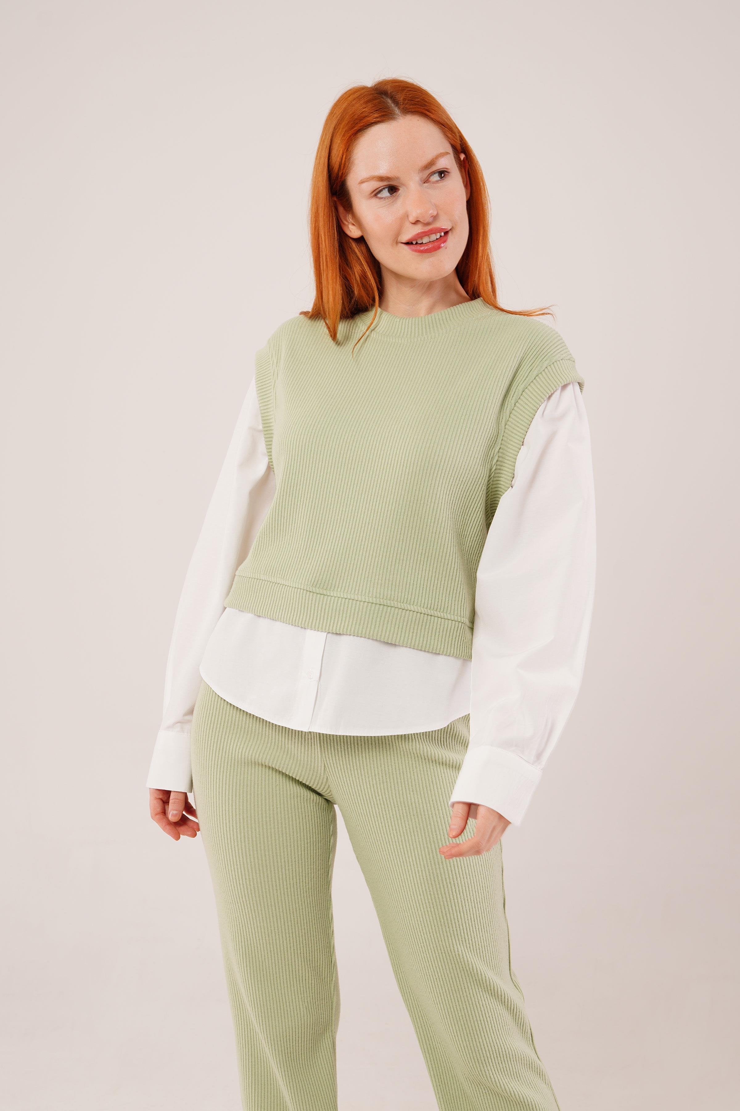 Gömlek Kol Flex Mint Toptan İkili Takım