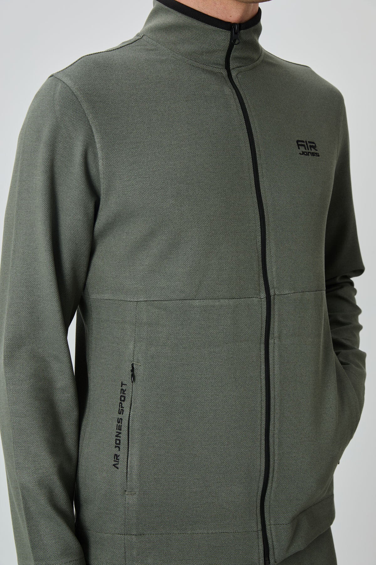 Carlos Haki Standart Kalıp Erkek Eşofman Takım - 85209