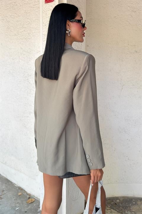 Hardy Taş Detay Blazer Ceket 6104-08