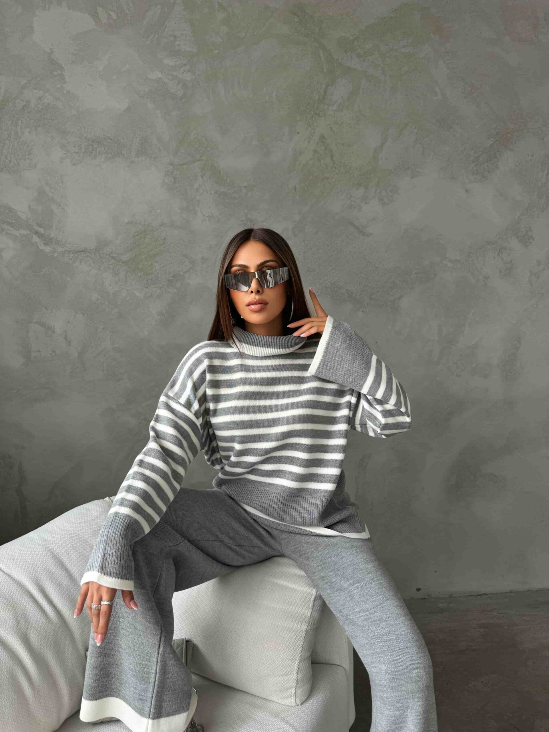 Balıkçı Yaka Triko Takım 1507