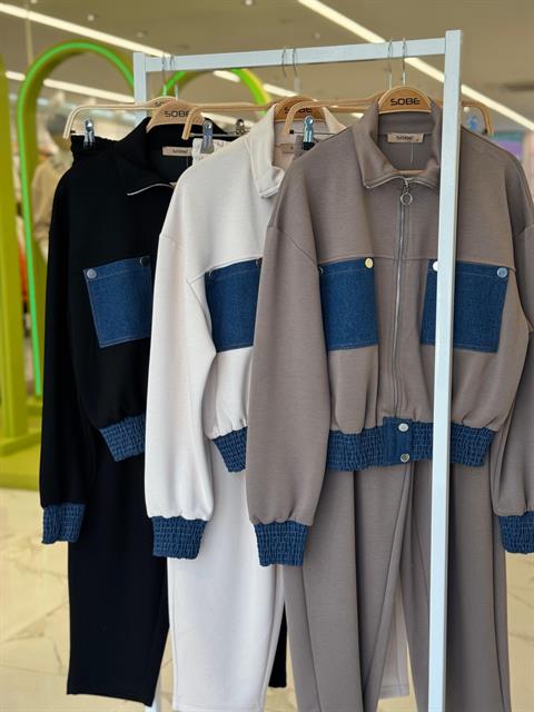 Jean Garnili Kamyoner Yaka Modal Takım 10251