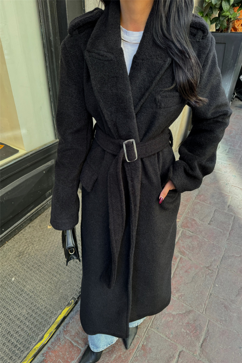 KABAN ALPAKA YÜN - Siyah