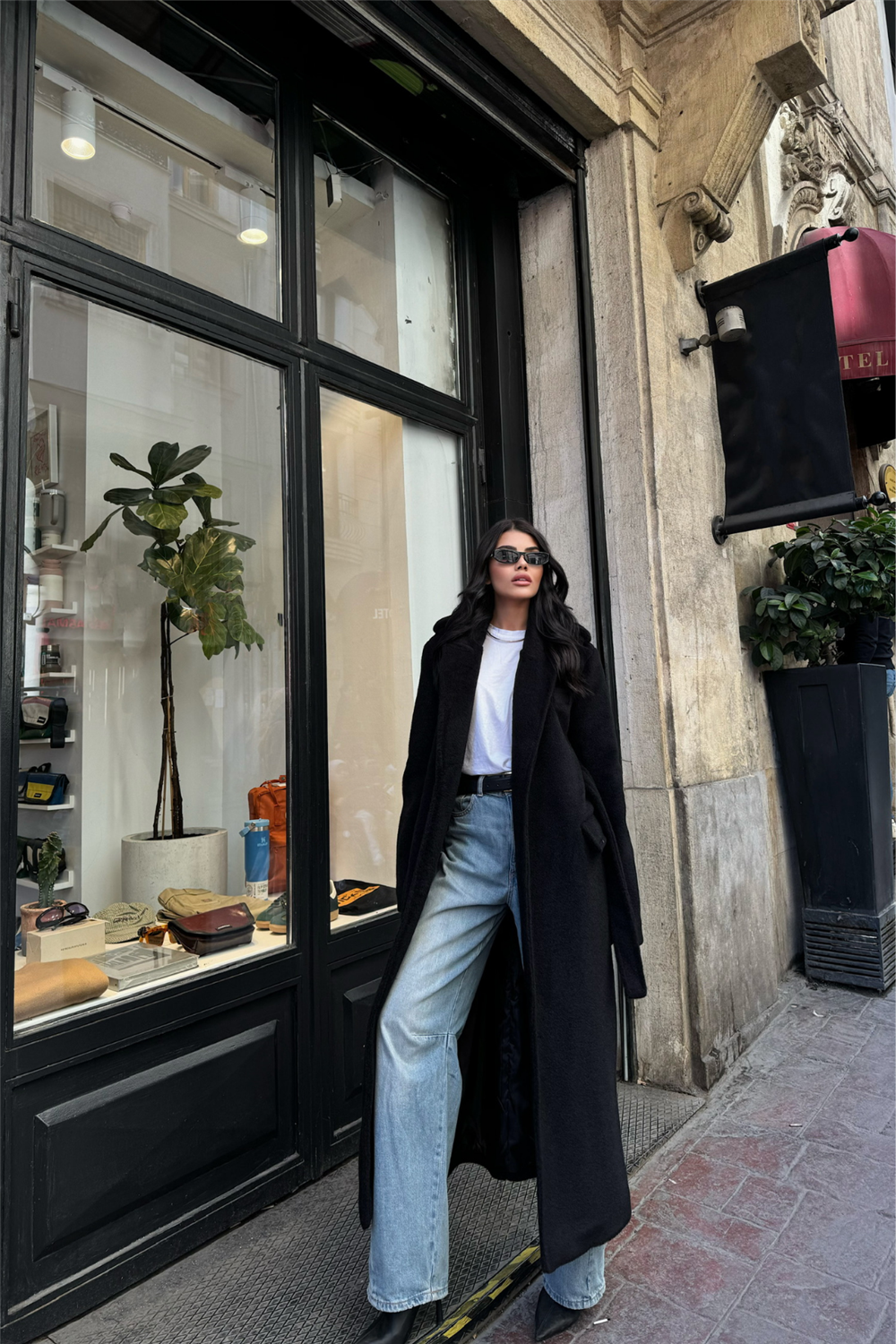 KABAN ALPAKA YÜN - Siyah