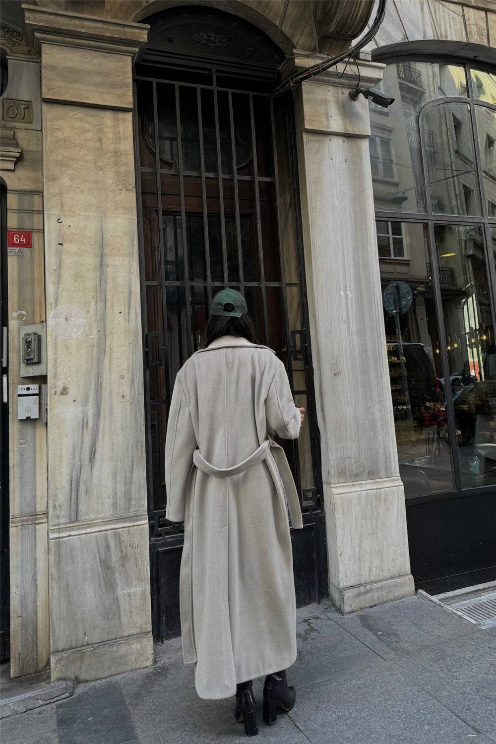 KAŞE KABAN MAXİ - Vizon