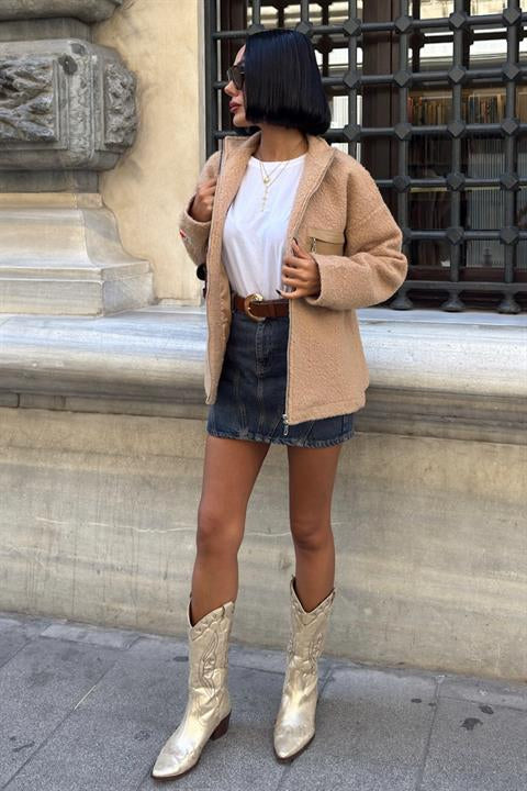 Katerina Suni Kürk Ceket 6110-08