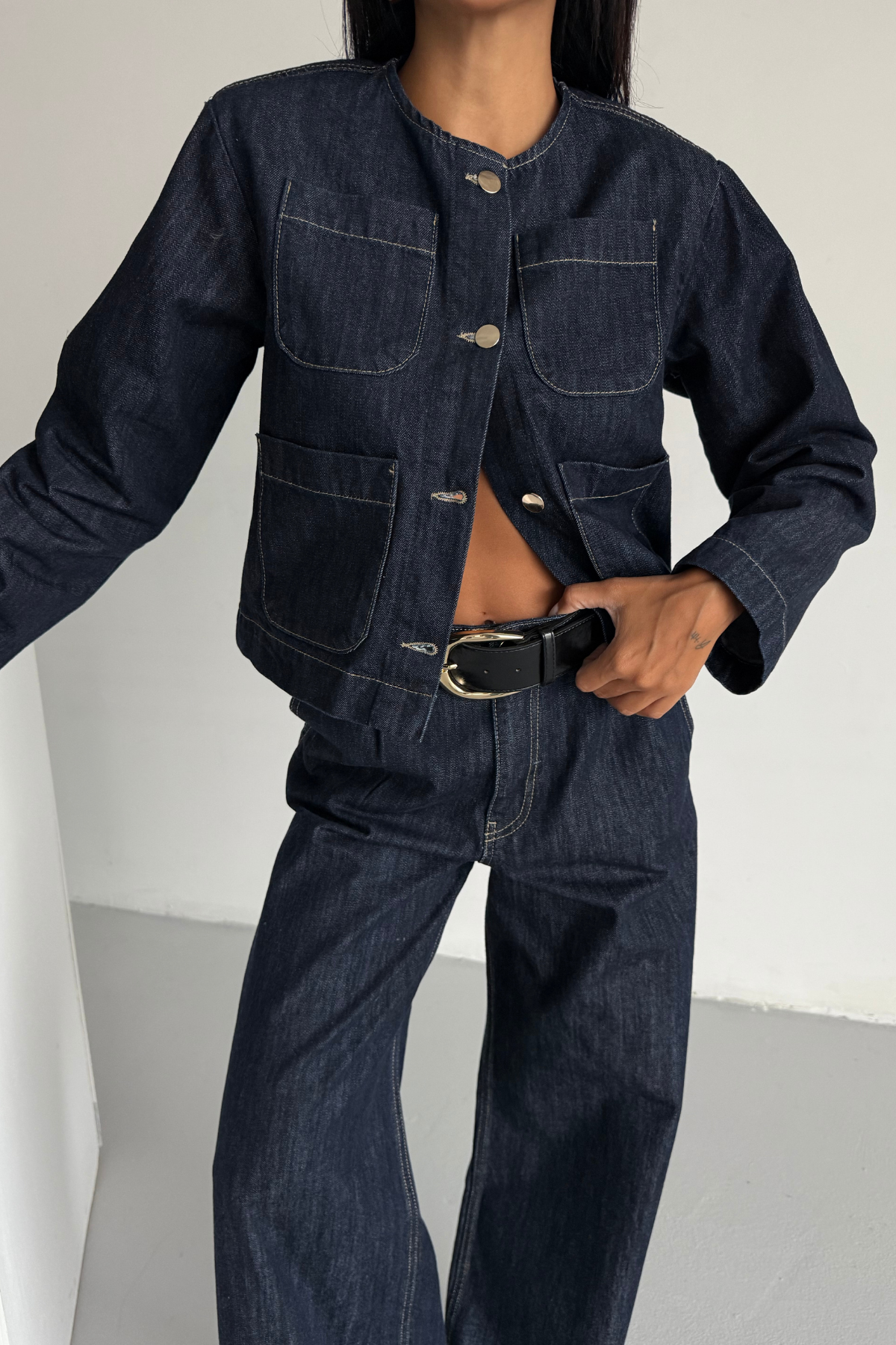 KOT CEKET LACİ (TAKIM OLARAK) - Lacivert