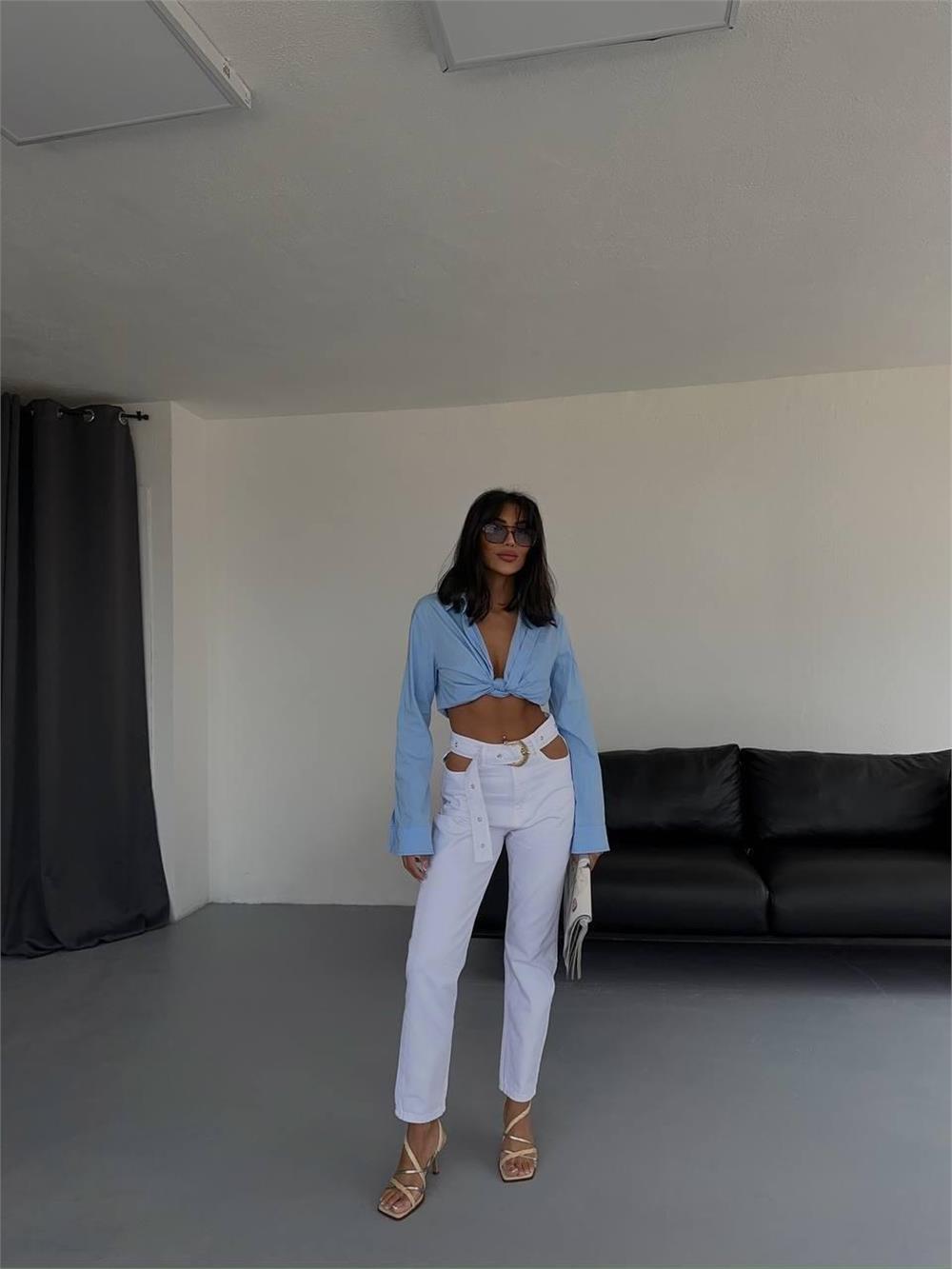 KOT PANTOLON - Beyaz